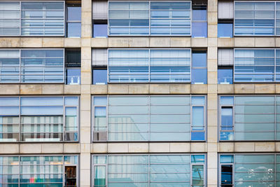 Full frame shot of modern building