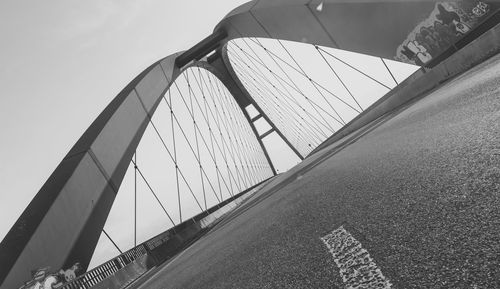 Low angle view of bridge