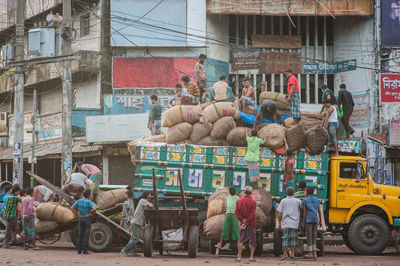 Market stall at market stall