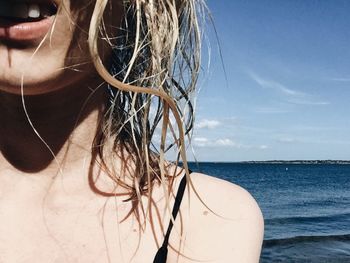 Close up of human hand