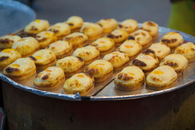 Close-up of dessert in container