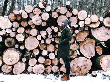 Stack of logs