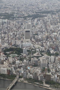 Aerial view of cityscape