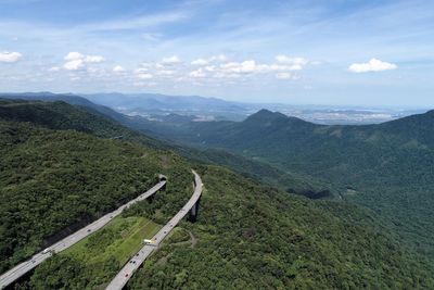 Panoramic view of landscape against sky