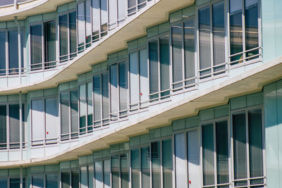 Full frame shot of modern building