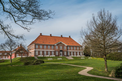 Hindsgavl castle seen from the parc, middelfart