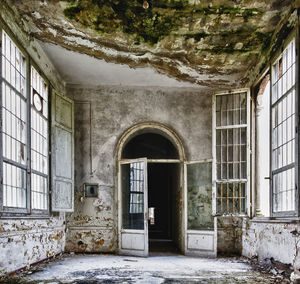 Interior of old building