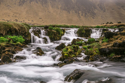 View of waterfall