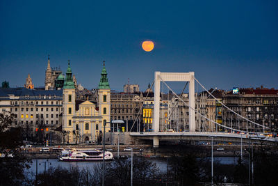 View of buildings in city