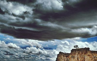 Scenic view of cloudy sky