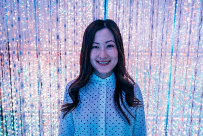 Portrait of a smiling young woman