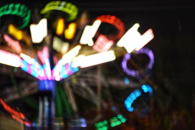 Close-up of illuminated lighting equipment