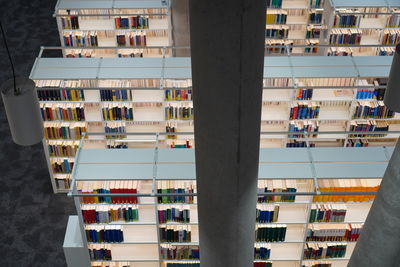 Full frame shot of books