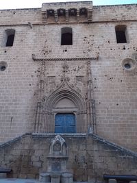 Low angle view of old building