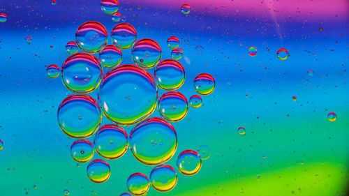 Full frame shot of bubbles