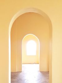 Corridor in building