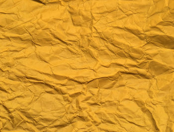 Full frame shot of yellow paper