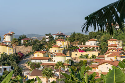 Elite cottage village in the province of antalya, turkey.