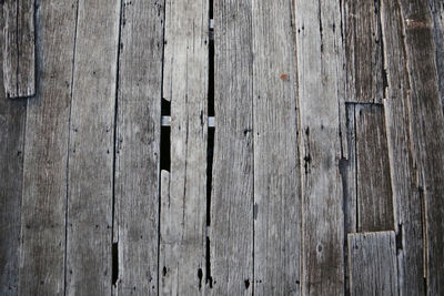 Close-up of wooden plank