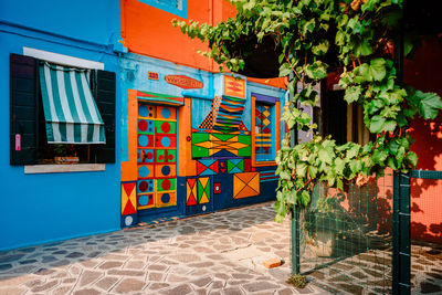 Most colorful house on the island of burano