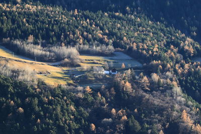 Aerial view of landscape