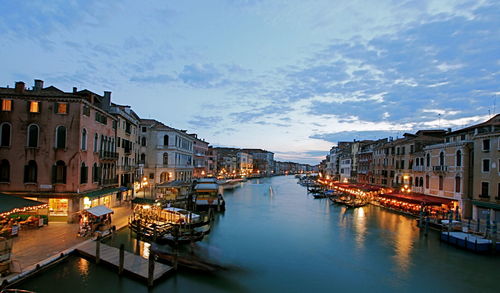 View of city at waterfront