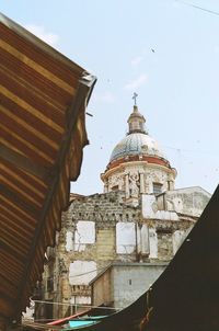 View of bell tower against sky