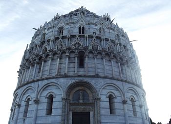 Low angle view of a temple