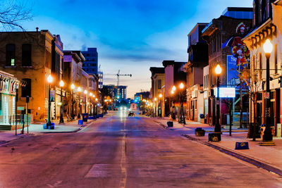 Early morning city scape