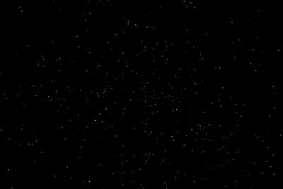 Star field against sky at night
