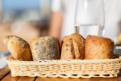 Close-up of bread