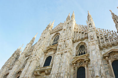 Low angle view of a church