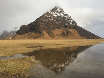 Scenic view of mountains