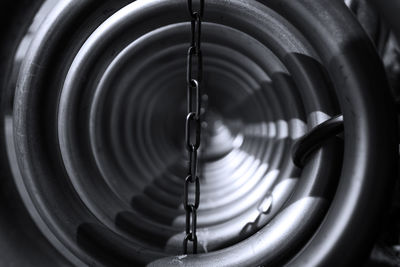 Full frame shot of metallic structure