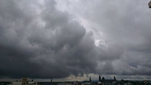 Cloudy sky over dramatic sky