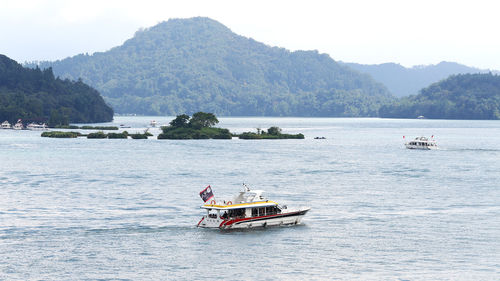 Sun moon lake, a tourist famous attraction in taiwan