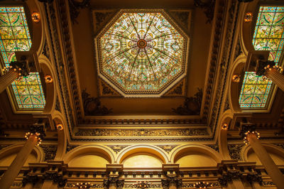 Interior of building