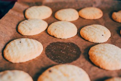 Close-up of cookies