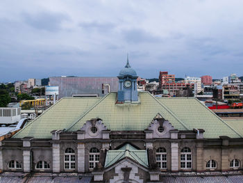 View of church against cloudy sky