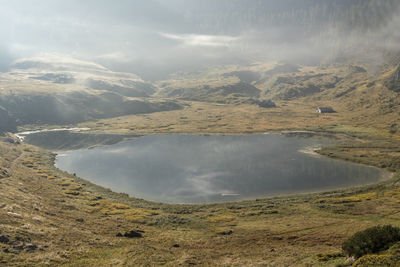 Funtensee lake at kärlingerhaus, berchtesgaden national park