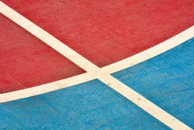 Full frame shot of multi colored tiled floor