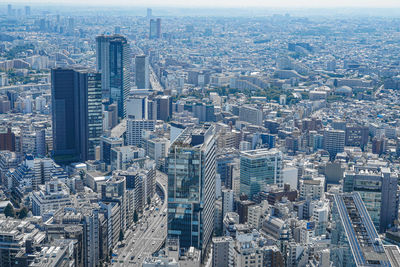 Aerial view of cityscape