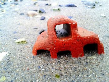 Close-up of rusty metal