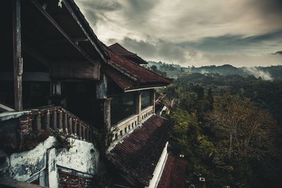 House against sky