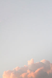 Low angle view of clouds in sky