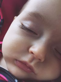 Close-up portrait of baby