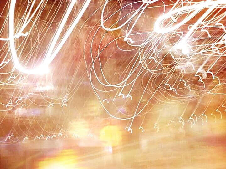 full frame, backgrounds, abstract, pattern, motion, long exposure, water, spider web, close-up, natural pattern, light trail, blurred motion, glowing, fragility, no people, complexity, night, design, nature, illuminated