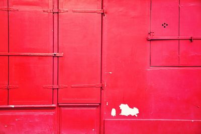 Full frame shot of closed door