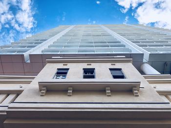 Low angle view of building against sky