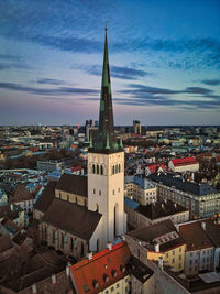 Cityscape against sky